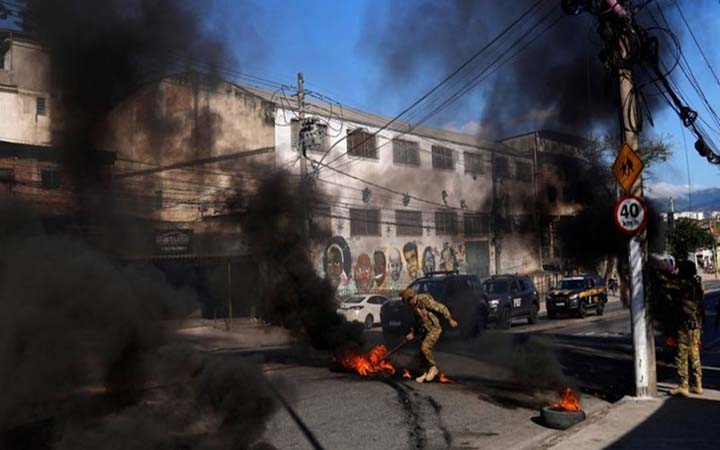 ব্রাজিলে বস্তিতে পুলিশি অভিযান, নিহত ১৮